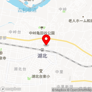エコス マスダ湖北店の地図