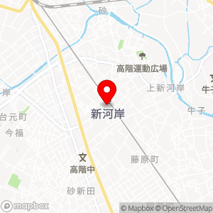 ローソン 新河岸駅西口店の地図