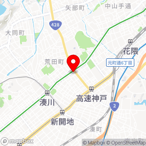 セブン-イレブン 神戸西上橘通1丁目店の地図