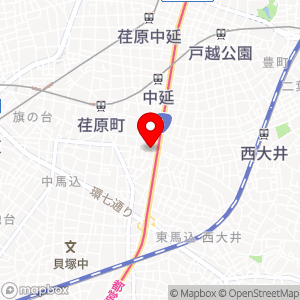 まいばすけっと 北馬込2丁目店の地図