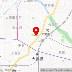 名鉄協商パーキング 山田西町の地図