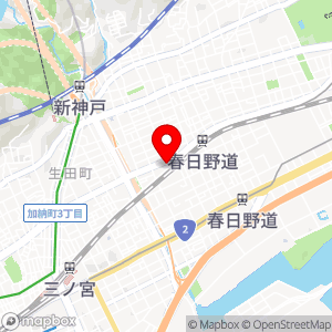 ローソン 神戸若菜通五丁目店の地図