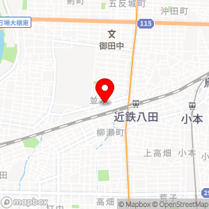 ファミリーマート 中村並木店の地図