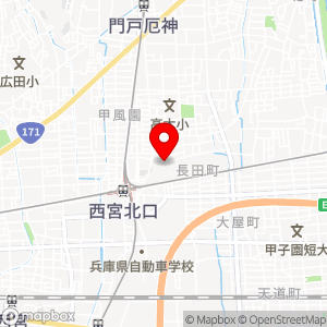 サンディ 西宮北口店の地図
