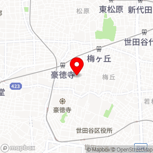 ファインパーキング 梅丘第1の地図