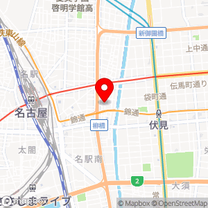 名鉄協商パーキング 錦橋西第4の地図