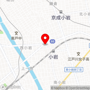三井のリパーク 西小岩1丁目第3の地図