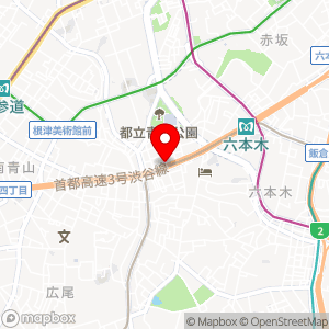 ファミリーマート 西麻布一丁目店の地図