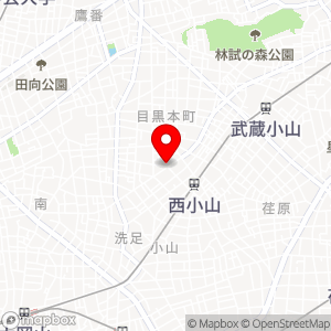 ファミリーマート 西小山ニコニコ通り店の地図