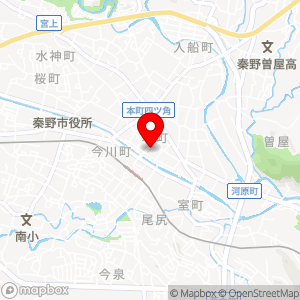 タイムズ 秦野駅前の地図
