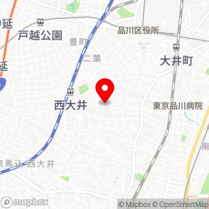 PEN 品川区西大井1丁目の地図