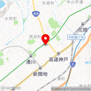 トラストパーク 神戸西上橘通の地図