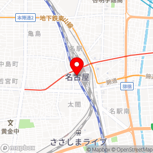 ベルマート キヨスク太閤南口の地図