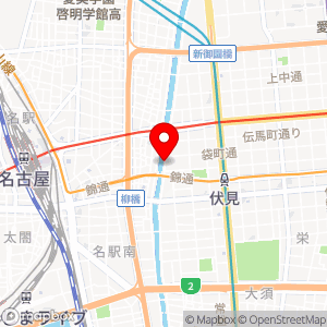 名鉄協商パーキング 錦1丁目第2の地図