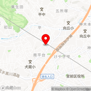 タイムパーキング 南平台の地図