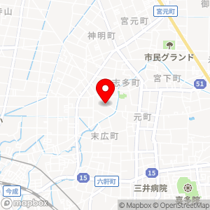 セブン-イレブン 川越石原町1丁目店の地図