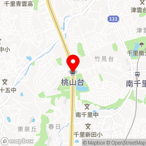 アズナス 桃山台1号の地図