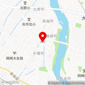 ファミリーマート 岡崎へごし町店の地図