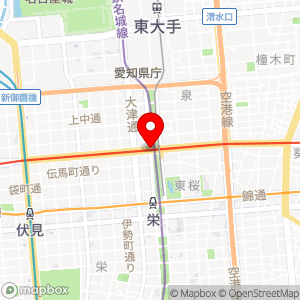 セブンイレブン 名古屋地下鉄久屋大通駅の地図