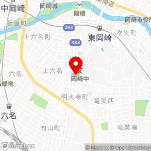 コンビニRVパーク ローソン岡崎明大寺町（おかざきみようだいじちょう）店の地図