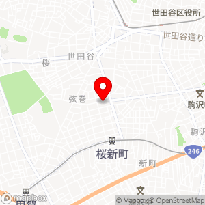 三井のリパーク 弦巻4丁目の地図