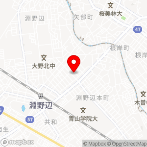 ダイエー グルメシティ淵野辺本町店の地図