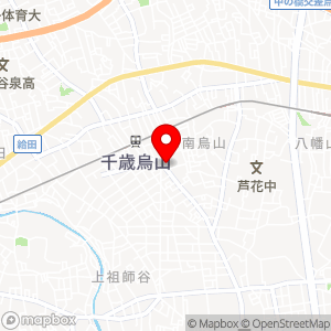 ローソン100 南烏山五丁目の地図
