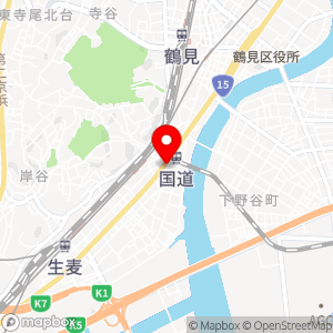 ローソン 横浜生麦五丁目店の地図