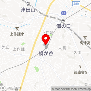 ファミリーマート 川崎梶が谷駅前店の地図