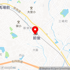 名鉄協商パーキング 前後駅前南第8の地図