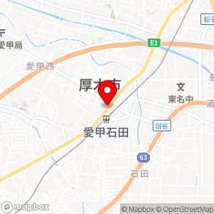 セブン-イレブン 厚木愛甲石田駅前店の地図