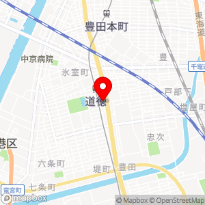 名鉄協商パーキング 道徳駅前第2の地図