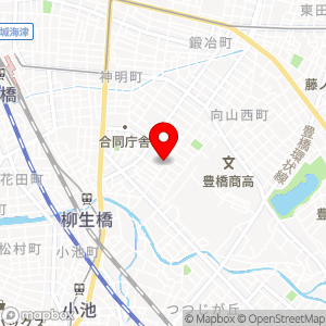 名鉄協商パーキング 豊橋前田南町1丁目の地図