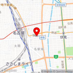 セブン-イレブン 名古屋名駅4丁目店の地図
