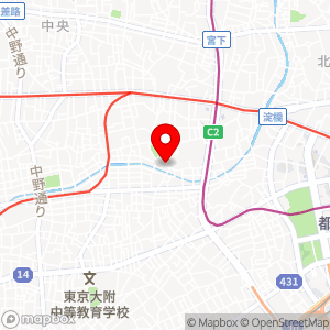 三井のリパーク 中野本町2丁目第4の地図