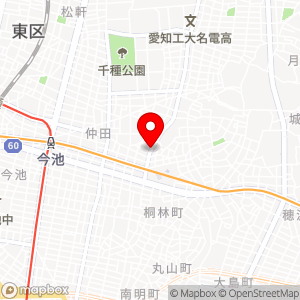 名鉄協商パーキング 池下北の地図