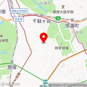 三井のリパーク 神宮前2丁目第2の地図