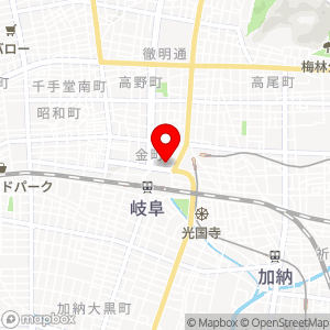 ファミリーマート 岐阜駅前店の地図