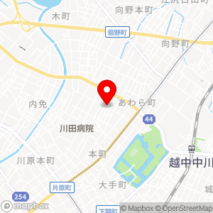 湧ノ湯の地図