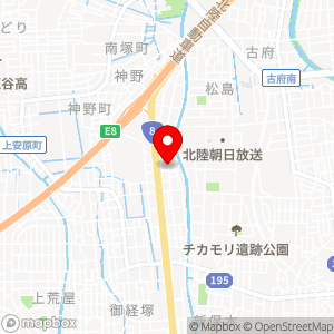 森戸１丁目Ｕ駐車場の地図