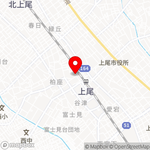 ローソン 上尾柏座一丁目店の地図