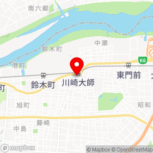 ファミリーマート 川崎大師駅前店の地図