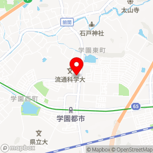 ローソン 流科大実習店の地図