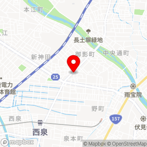 名鉄協商パーキング 金沢増泉の地図