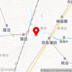 ファミリーマート 蒲田駅東店の地図