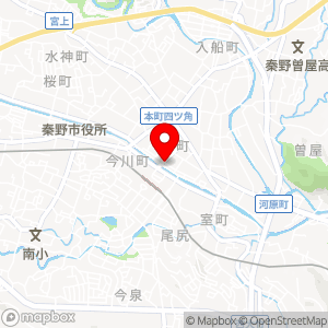 ファミリーマート 秦野本町店の地図