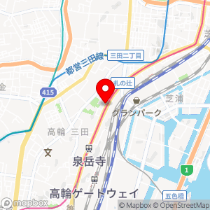 セブンイレブン 港区三田3丁目の地図