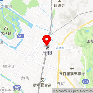 セブン-イレブン ハートインJR彦根駅北口店の地図