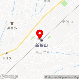 ローソン 新狭山駅北口店の地図