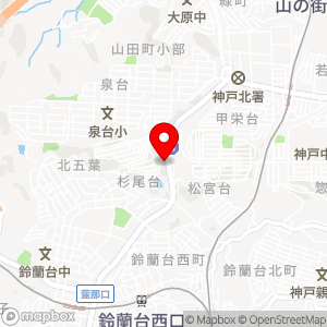 ローソン 泉台南の地図